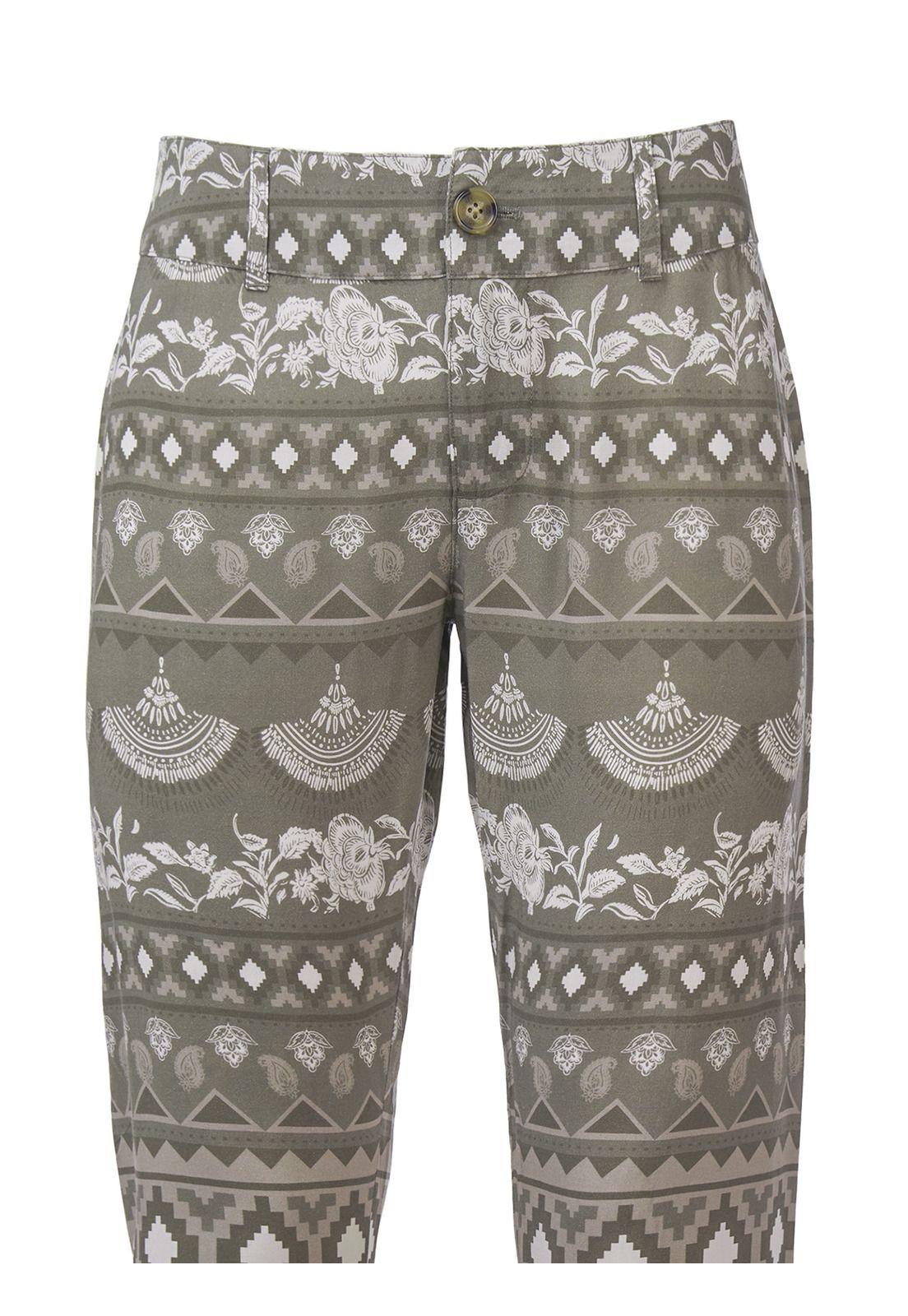 Pantalón Rayón Naussac Oliva Mujer-3