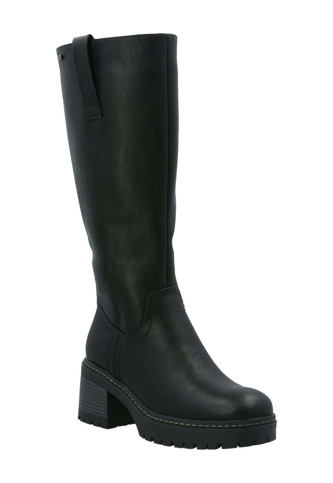 Bota Estade Mujer Negro-0