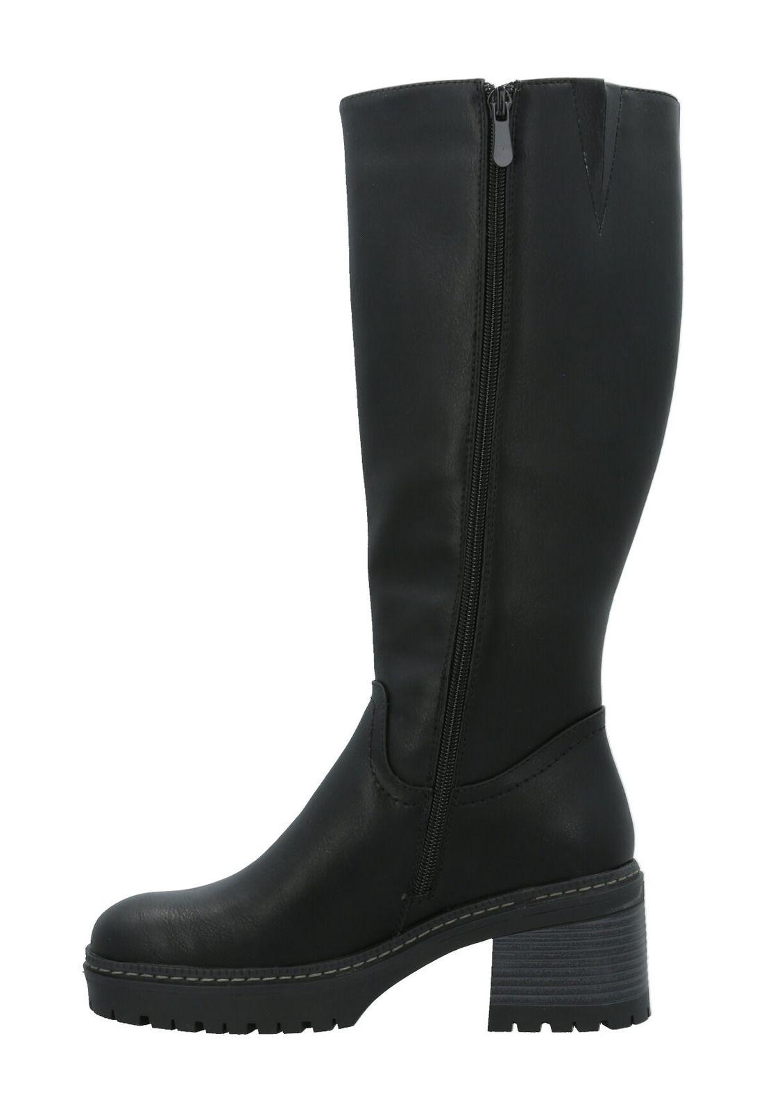Bota Estade Mujer Negro-4