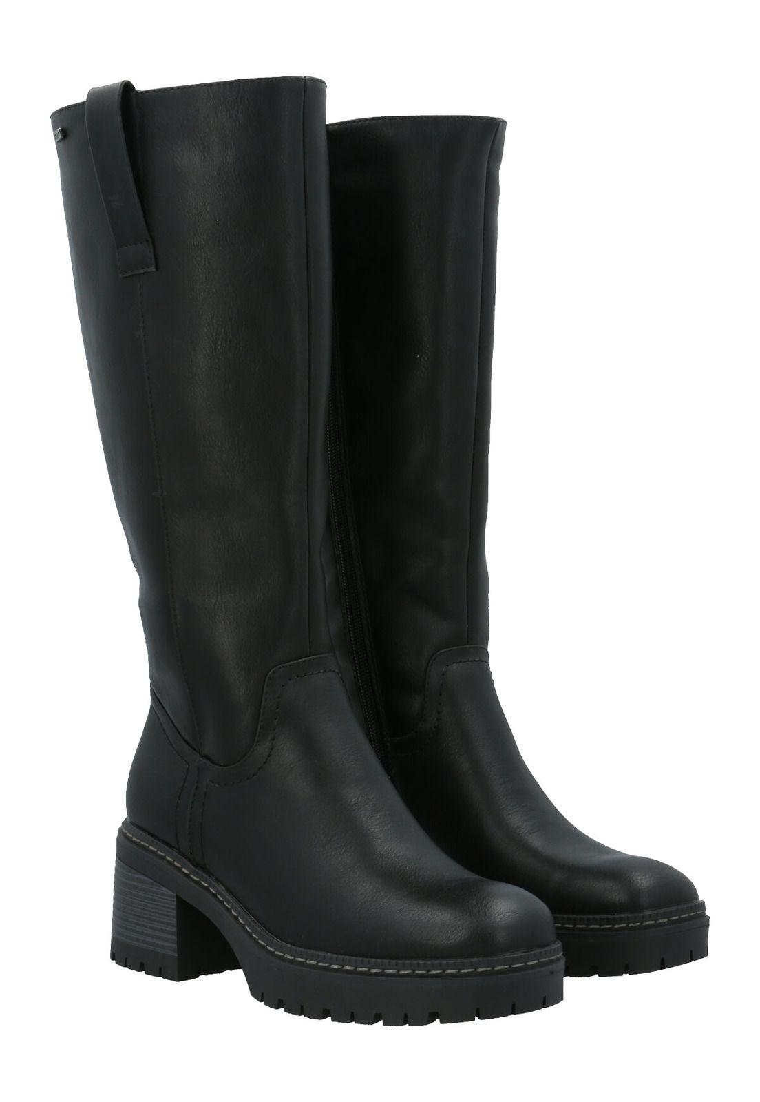 Bota Estade Mujer Negro-6