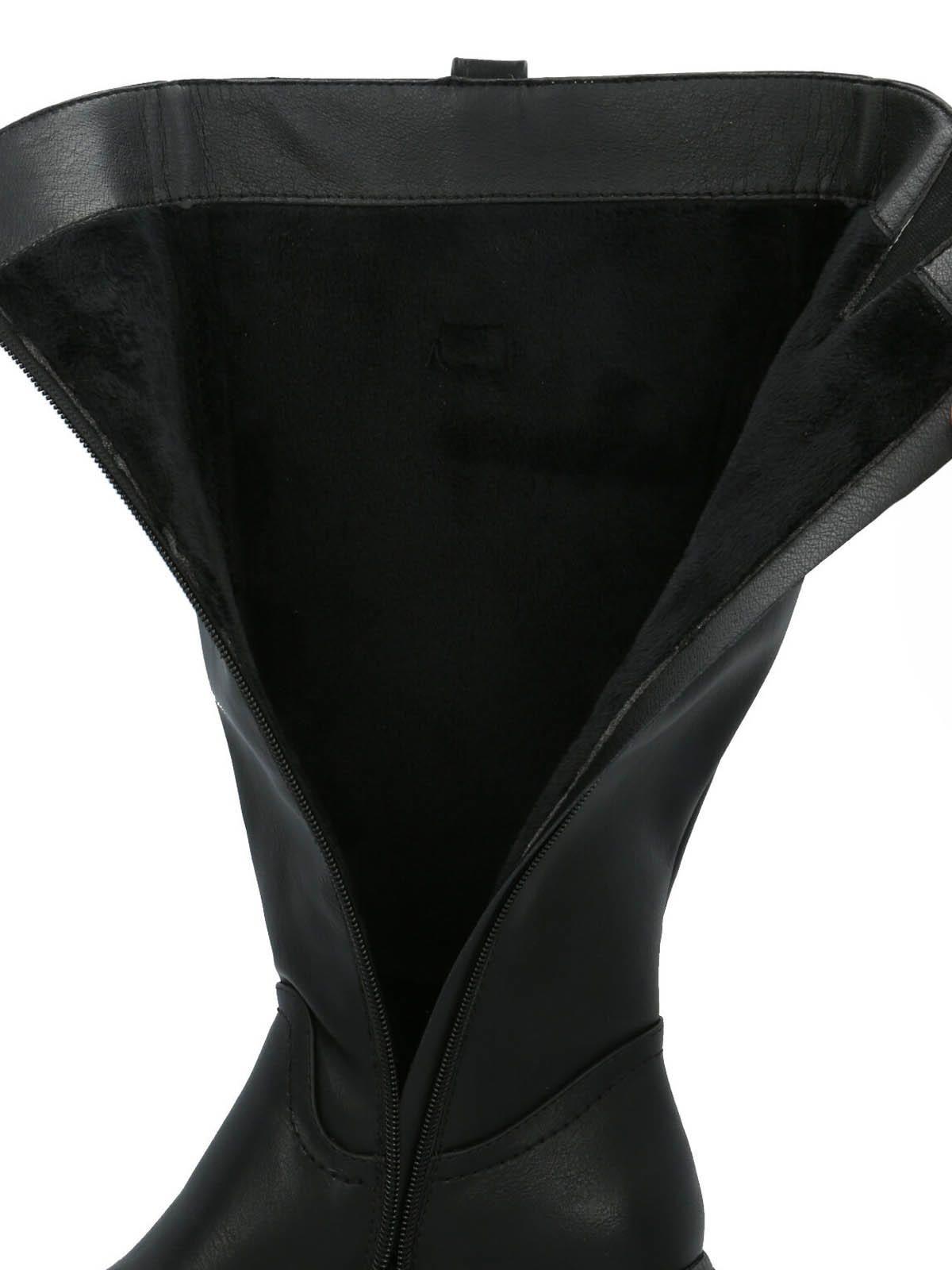 Bota Estade Mujer Negro-8