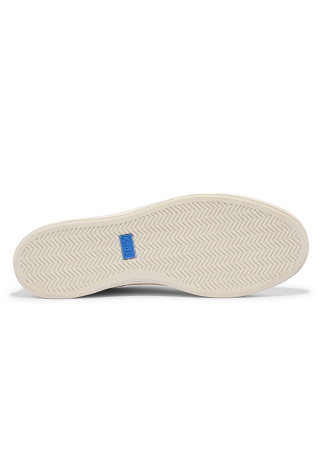 Zapatilla Cuero Beige Mujer Pursuit Lace Up -6