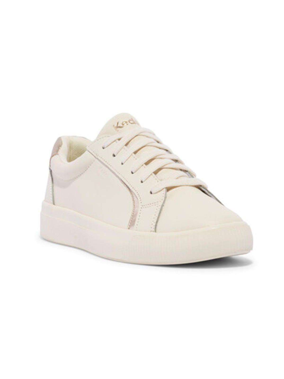 Zapatilla Cuero Beige Mujer Pursuit Lace Up -1