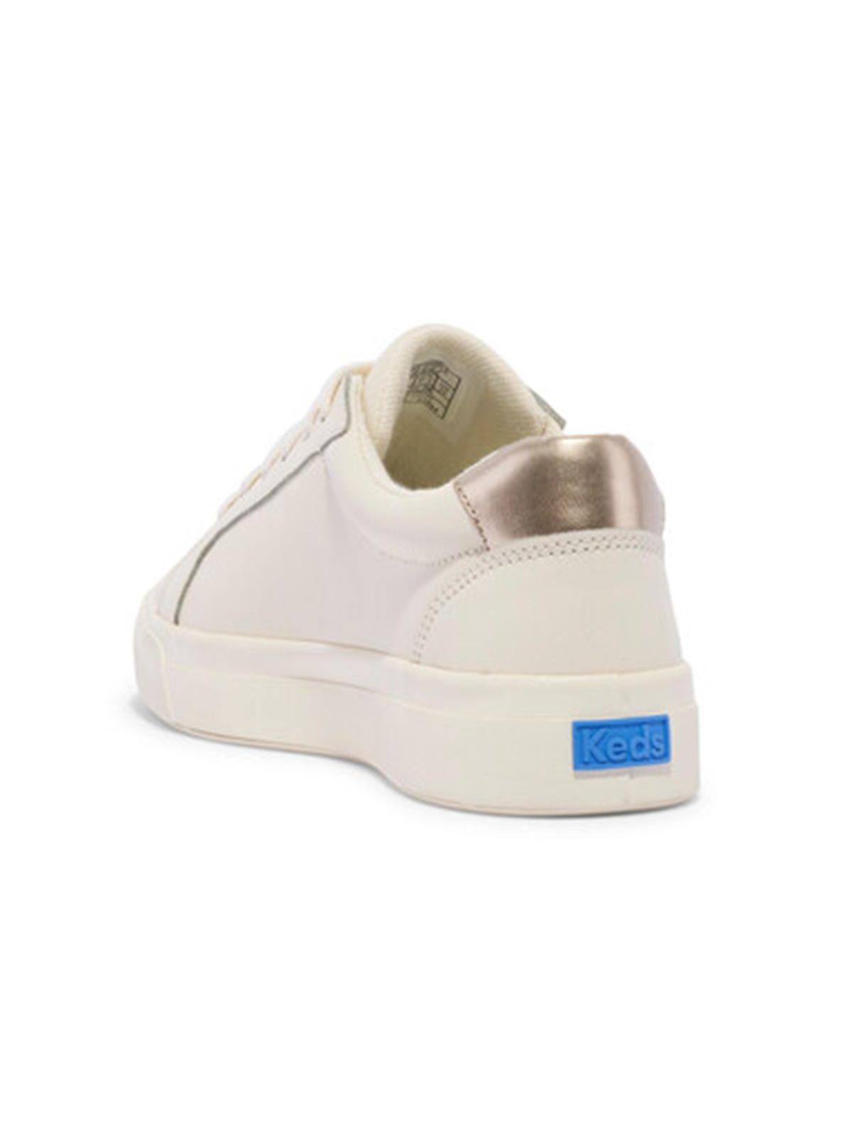 Zapatilla Cuero Beige Mujer Pursuit Lace Up -5