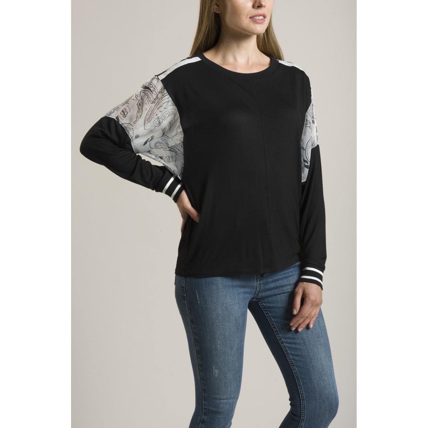 Polera Filadelfia Negro Rockford-1