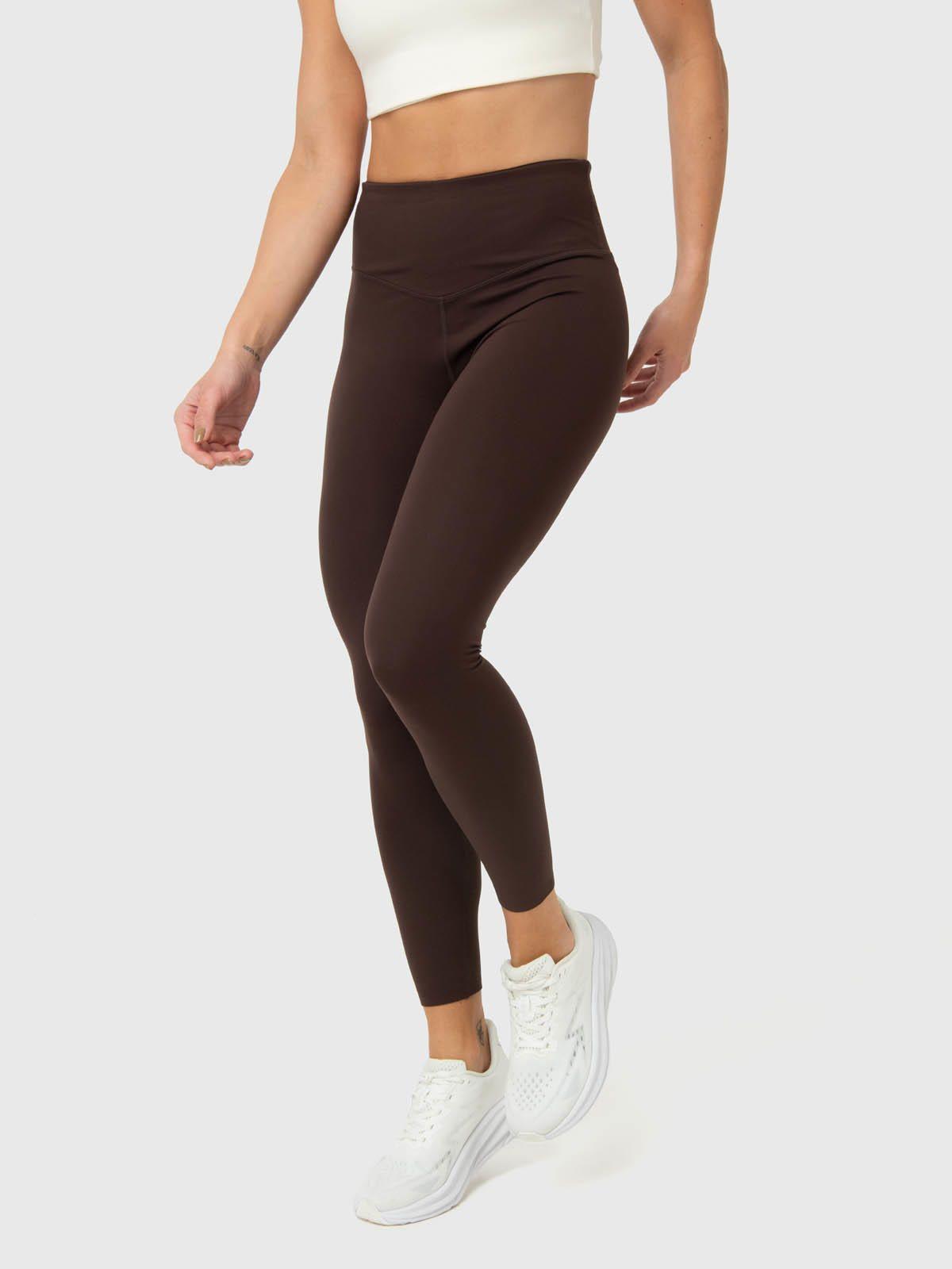 Calza Mujer Ankle Leg Emma Café-4