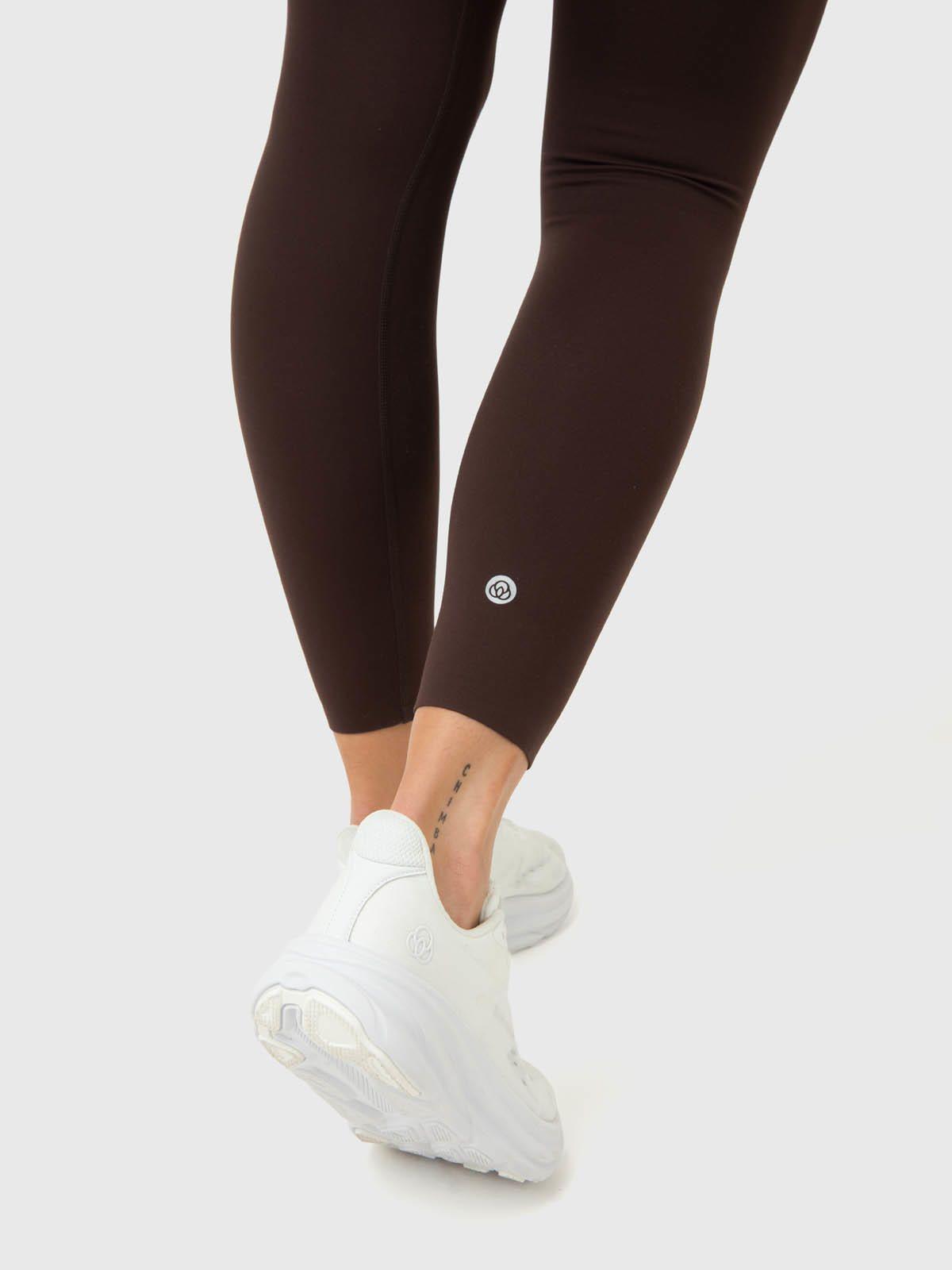 Calza Mujer Ankle Leg Emma Café-5