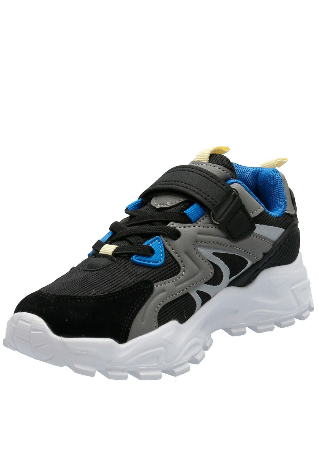 Zapatilla Niño Moad Negro-3