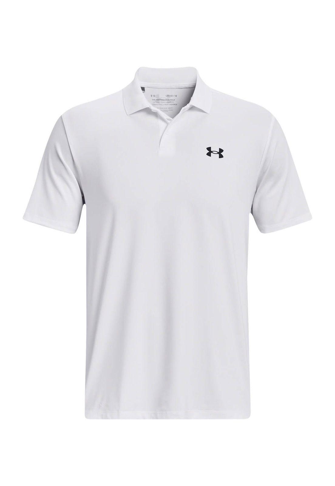Polera Manga Corta de Golf para hombre Matchplay blanco -0