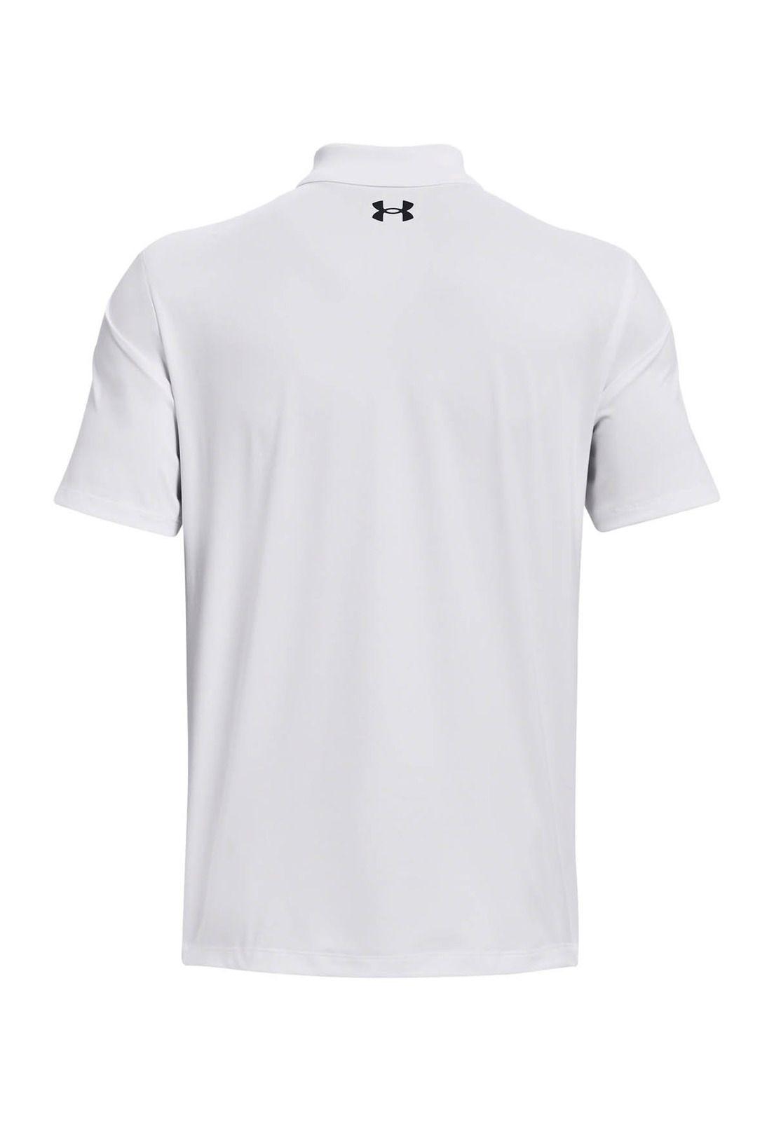 Polera Manga Corta de Golf para hombre Matchplay blanco -1