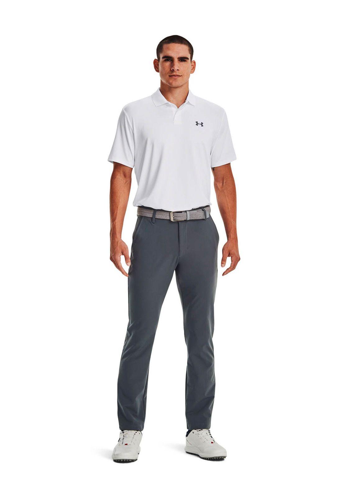 Polera Manga Corta de Golf para hombre Matchplay blanco -5