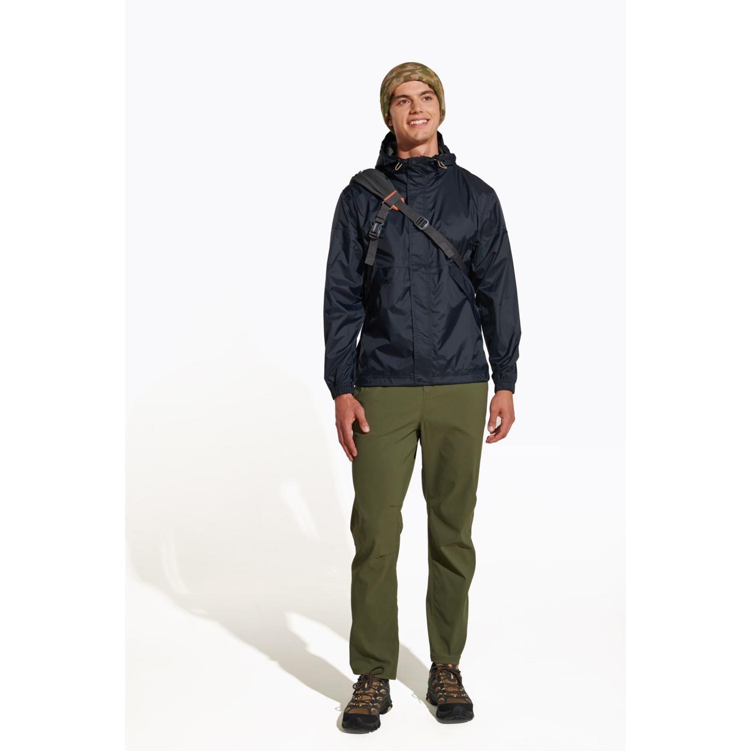 Impermeable Fallon Rain Shell Negro Hombre-7