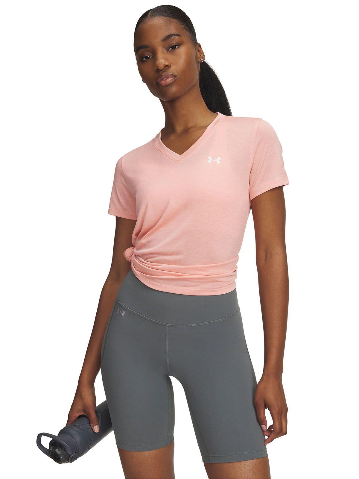Polera M/C Mujer Tech Twist Rosado-0