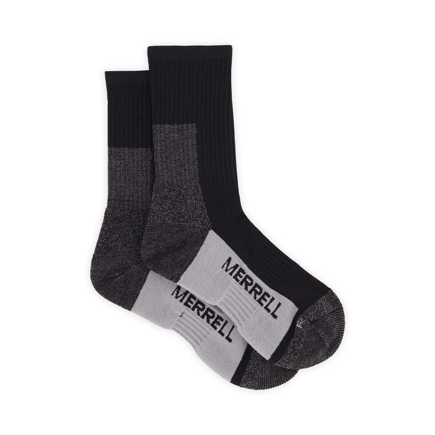 Calcetin Unisex Trail - Running Crew Negro-1