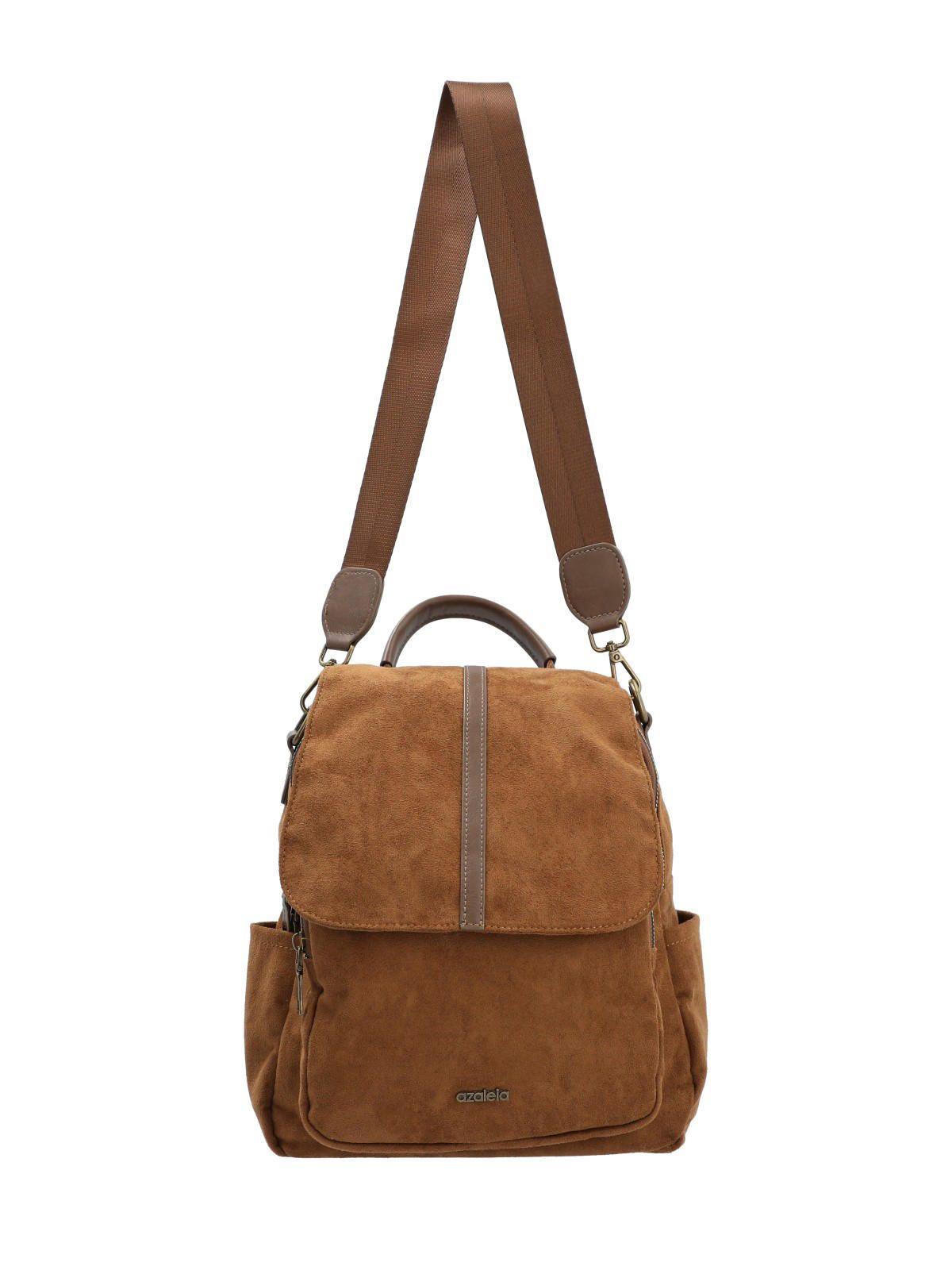Cartera Mochila Mujer Byron Backbag Camel-5