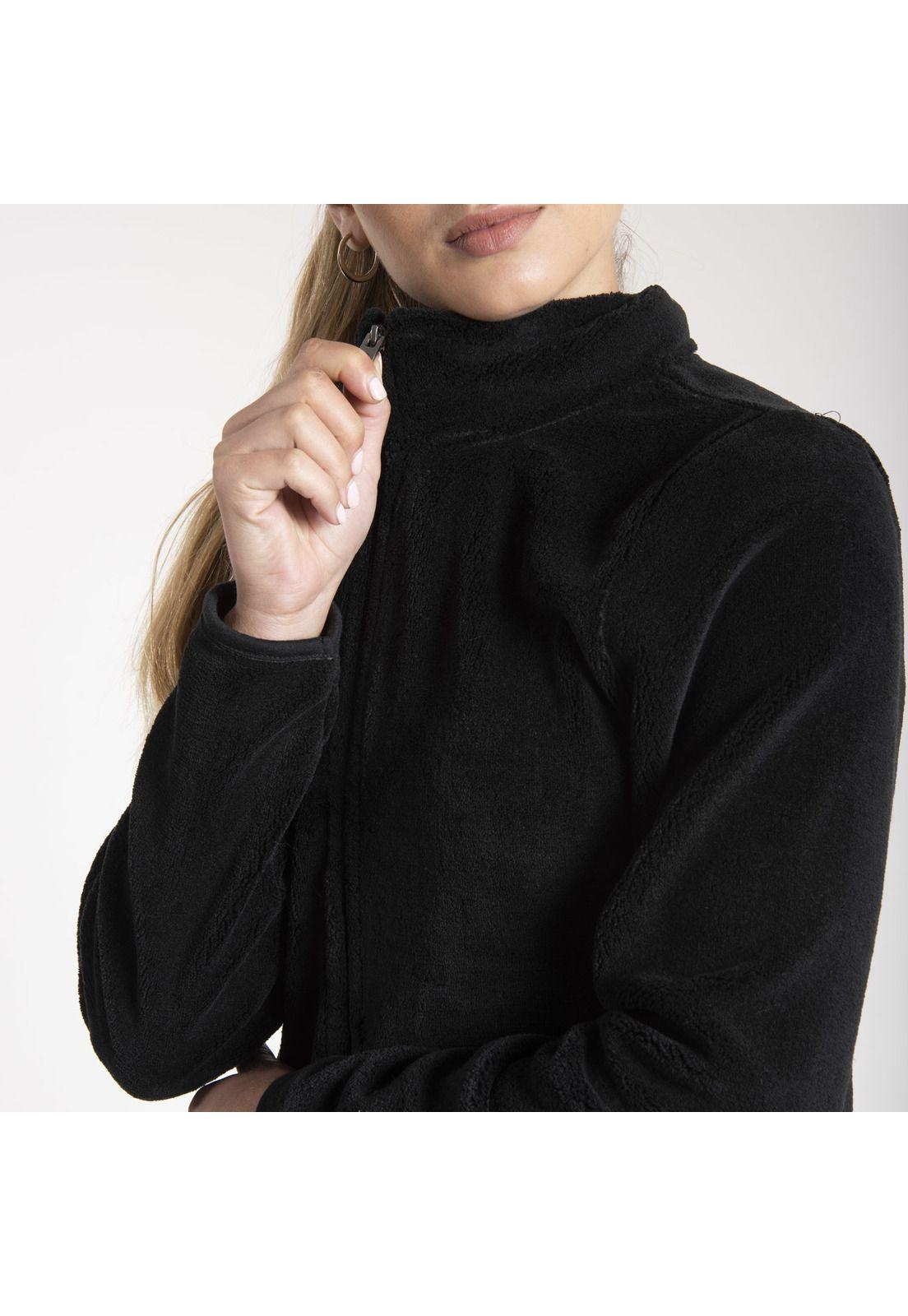 Polar Mujer Shaggy Prema Ii Negro-3