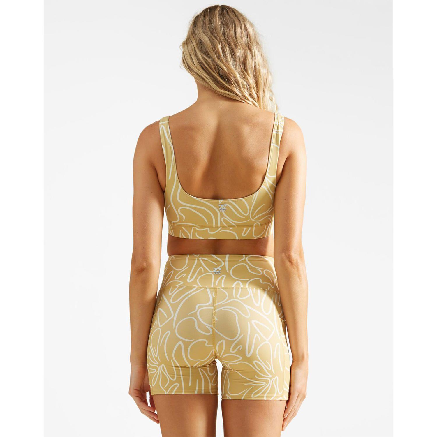 Calza Mujer Summit 5 Bike Short Amarillo-1