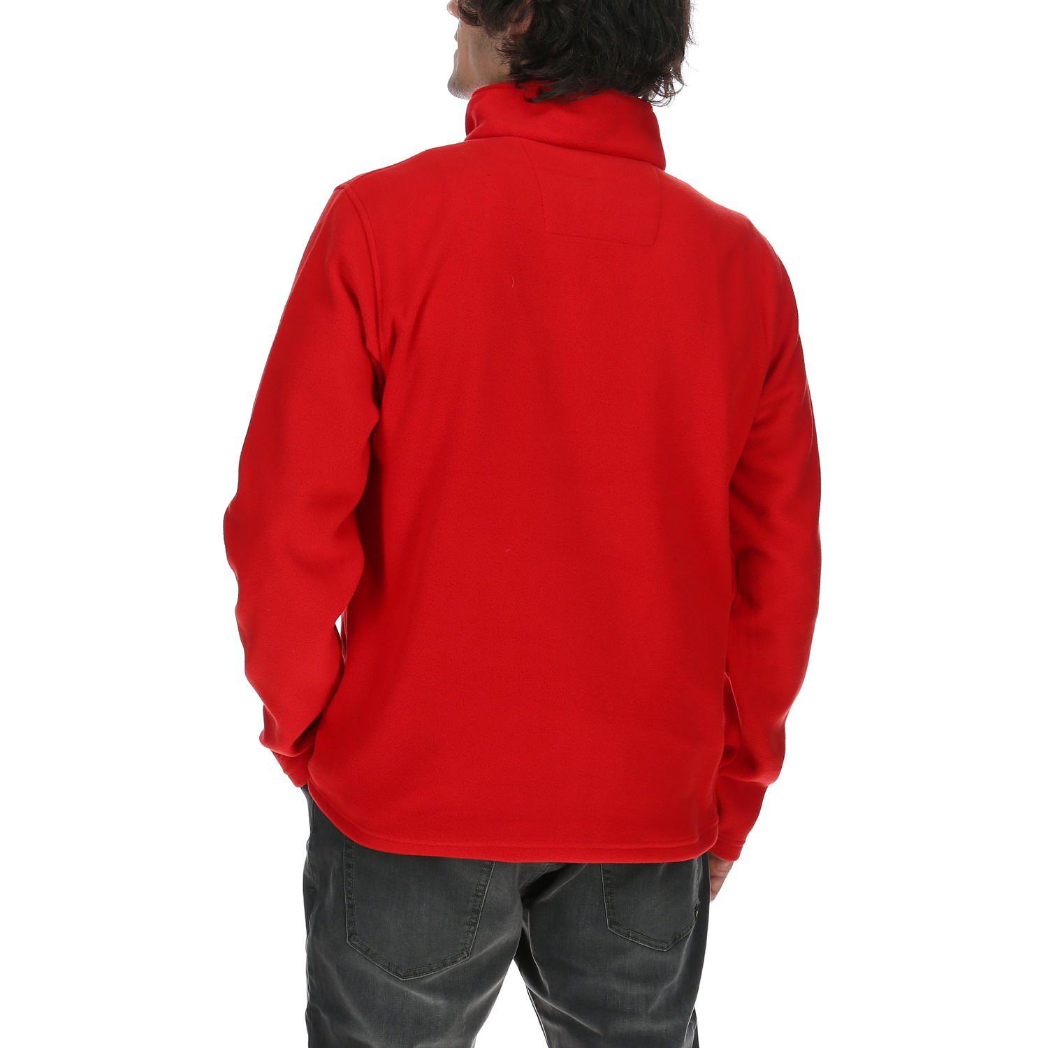 Polar Hombre Microfleece Qtr Zip Rojo-2