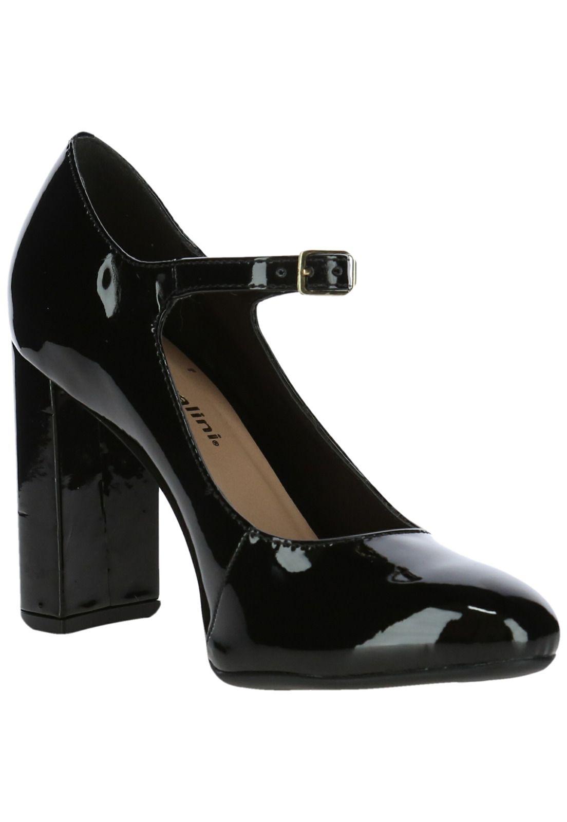 Zapato Charol Alma Negro Mujer-0