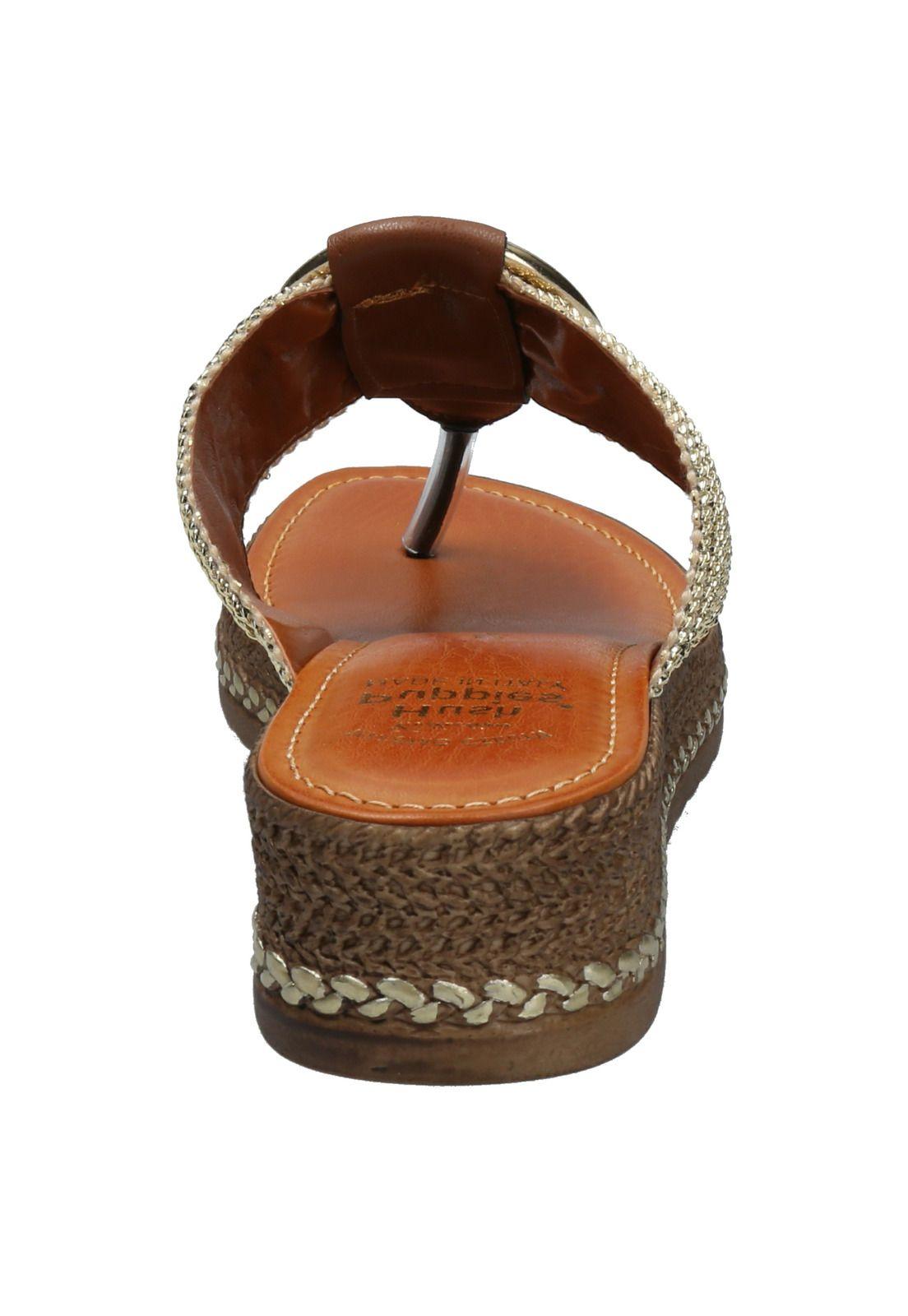 Sandalia Mujer Fiama Café-5