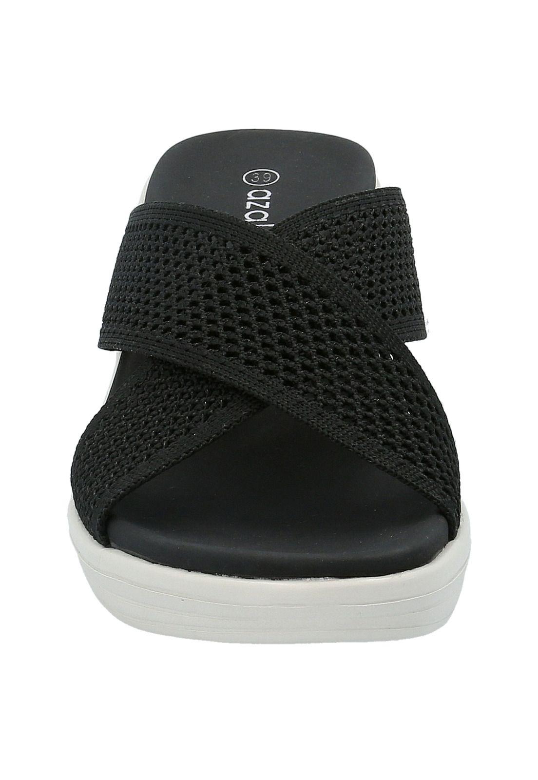 Sandalia Mujer Gluck Negro-2