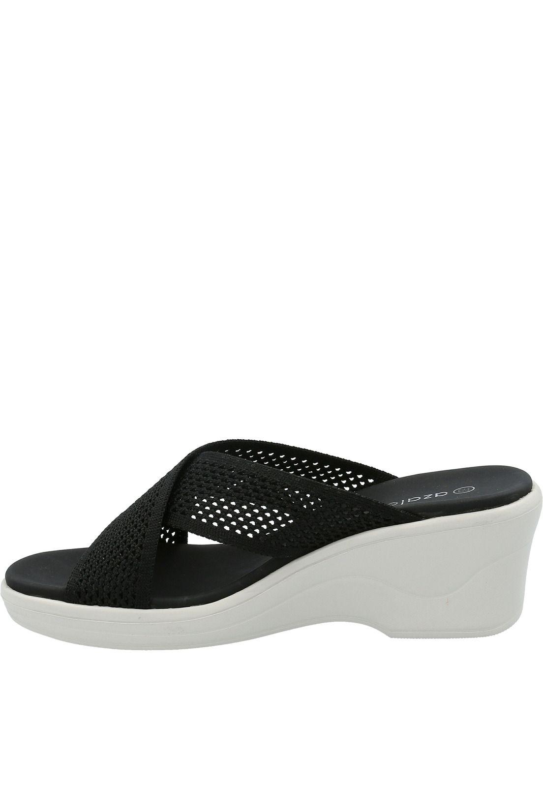 Sandalia Mujer Gluck Negro-4