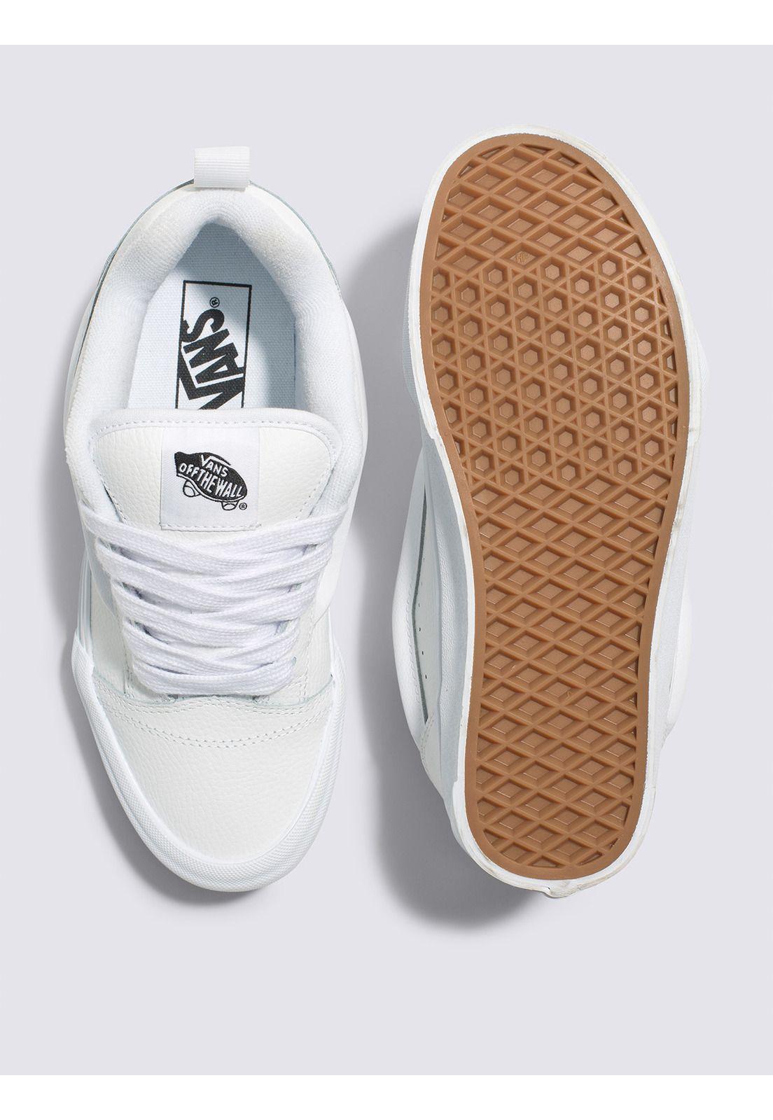 Zapatilla Urbana Mujer Knu Skool Blanco-3