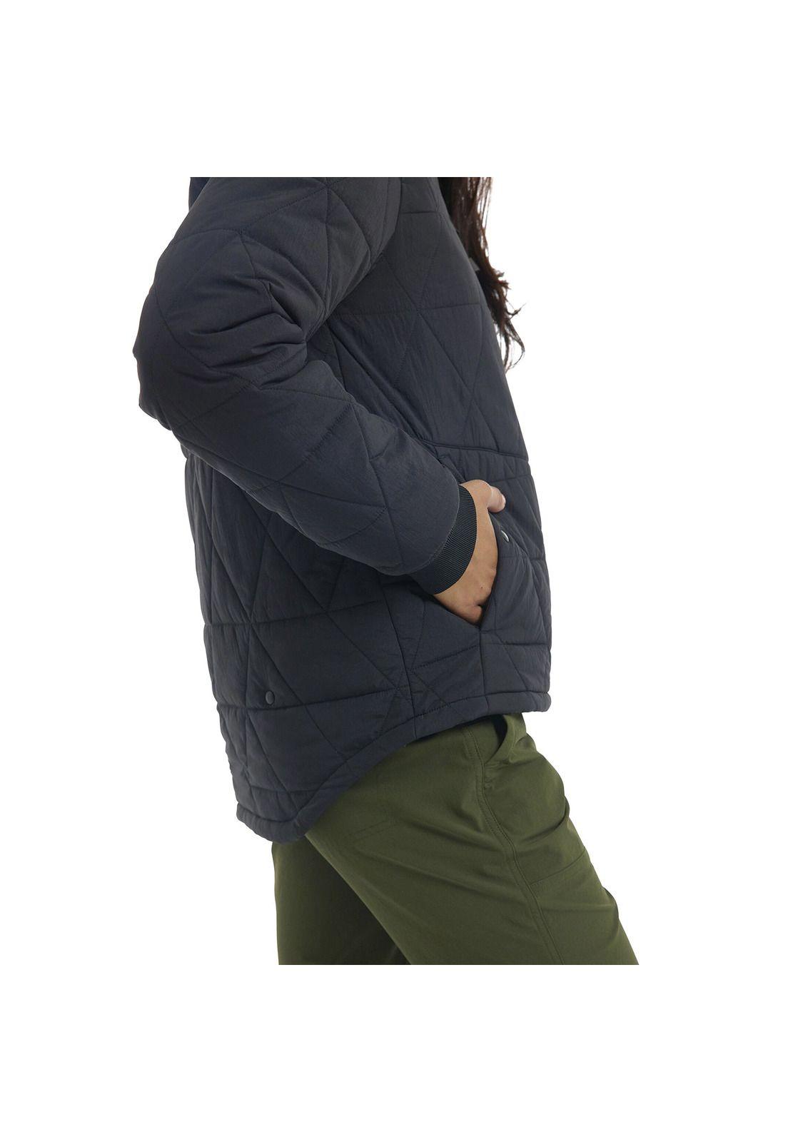 Parka Mujer Versatile Heat Insulated Negro-5