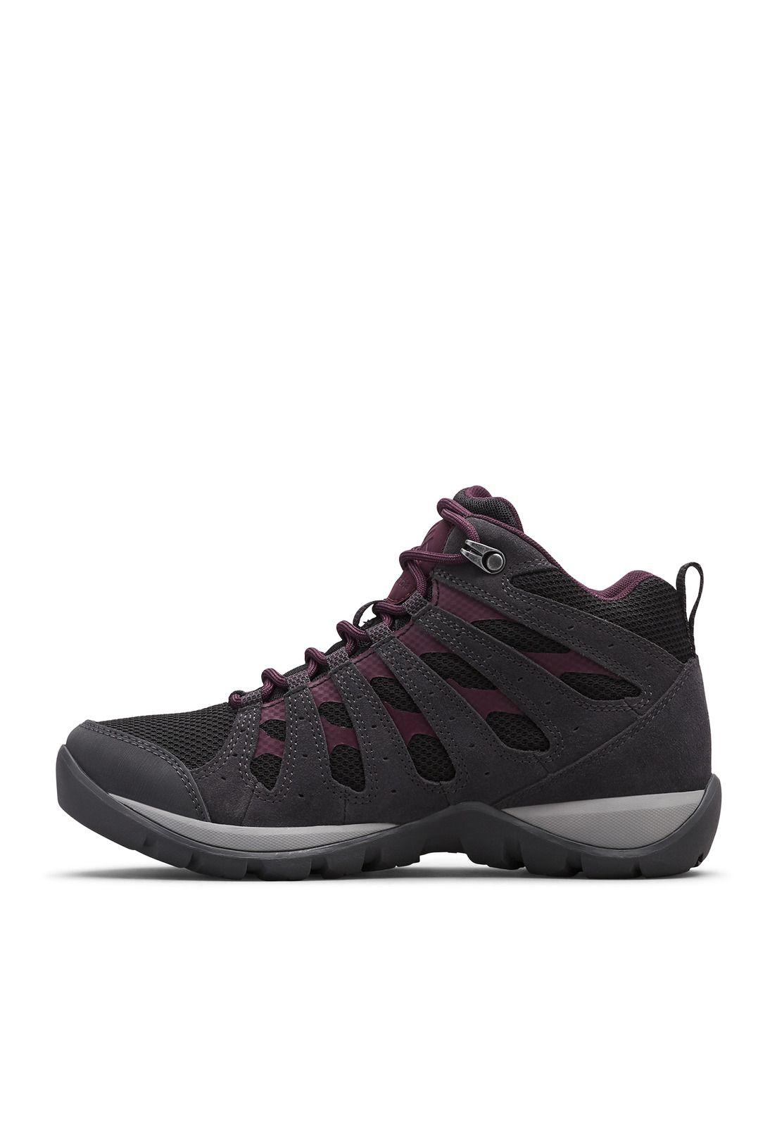 Botín Cuero Mujer Redmond V2 Mid Wp Negro-3