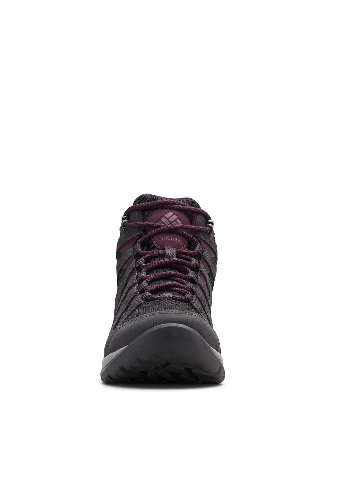 Botín Cuero Mujer Redmond V2 Mid Wp Negro-4