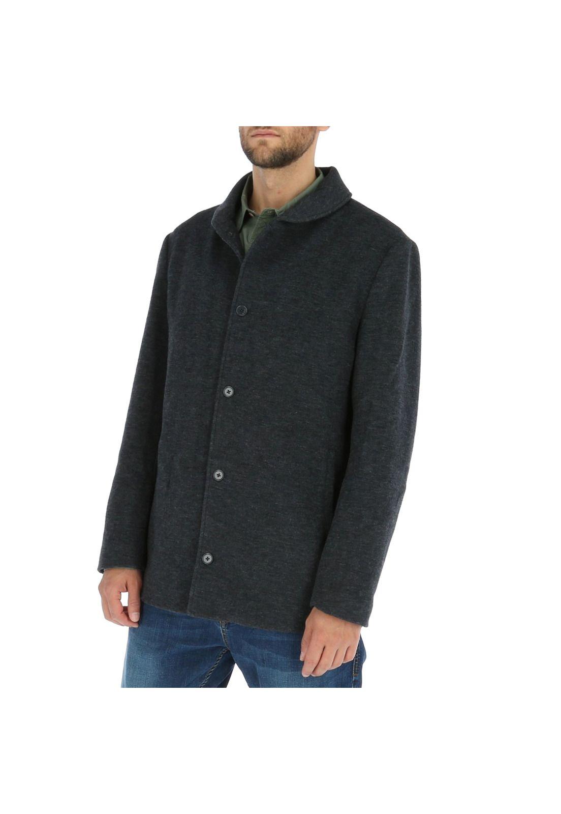 Chaqueta Lana Hombre Wool Grafito-1