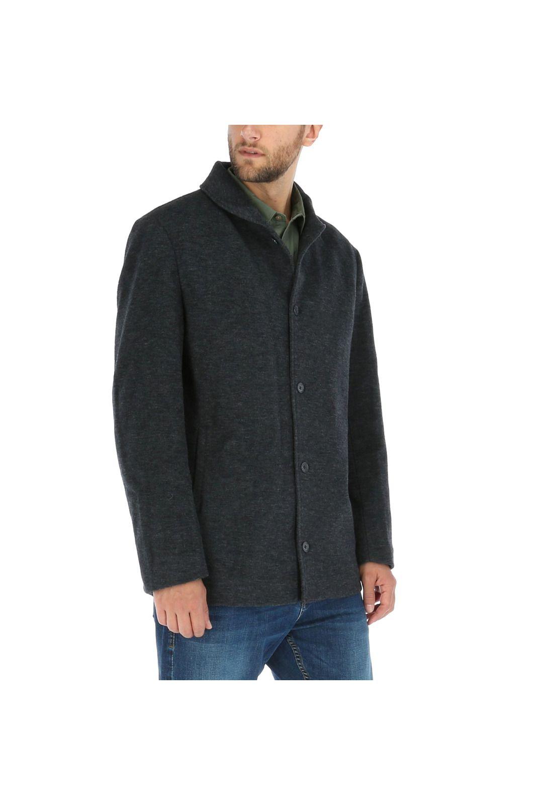 Chaqueta Lana Hombre Wool Grafito-3