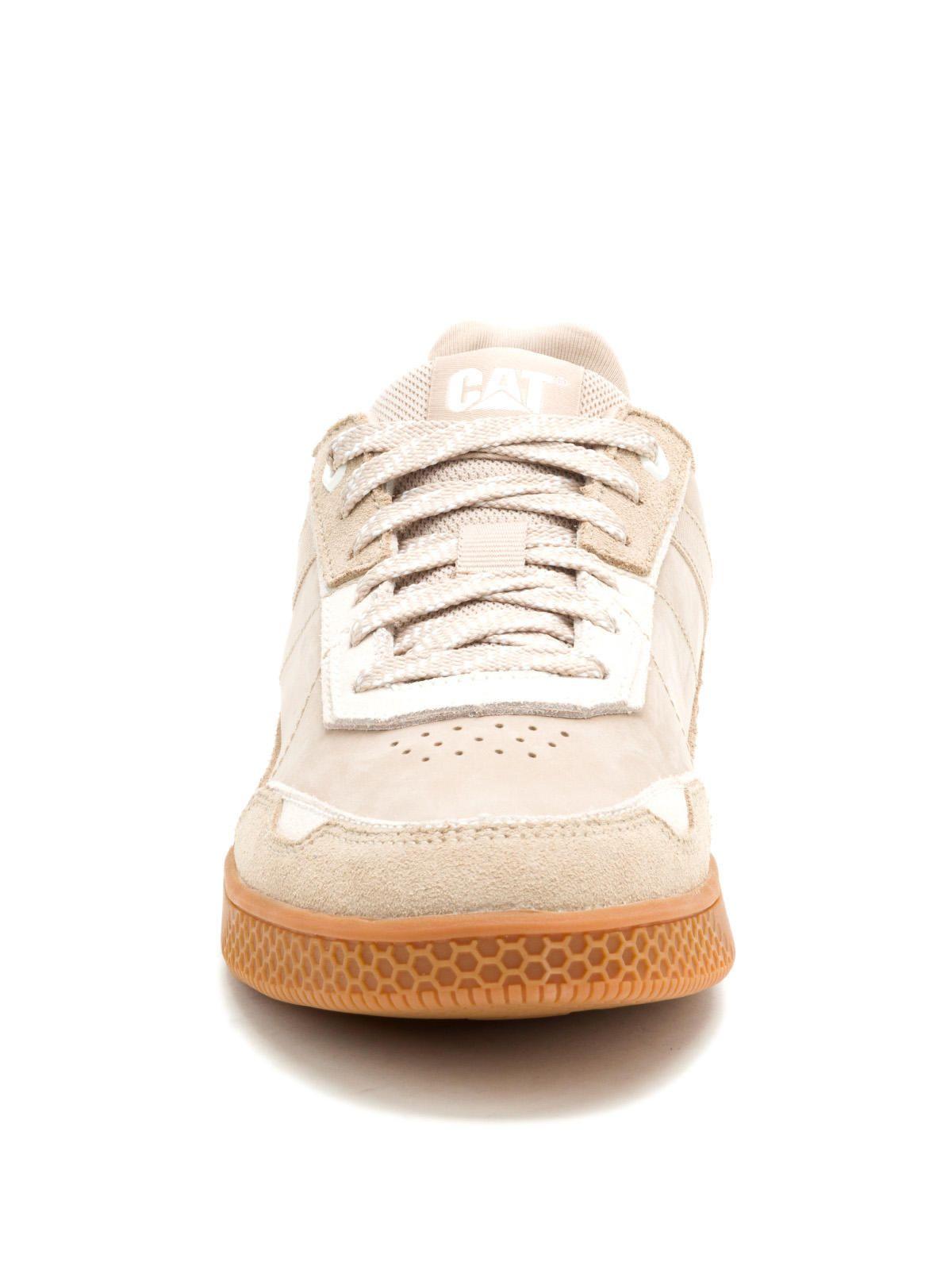 Zapatilla Pause Retro Leather Hombre Beige-4