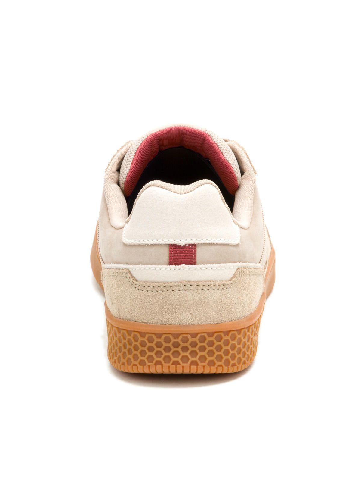 Zapatilla Pause Retro Leather Hombre Beige-5