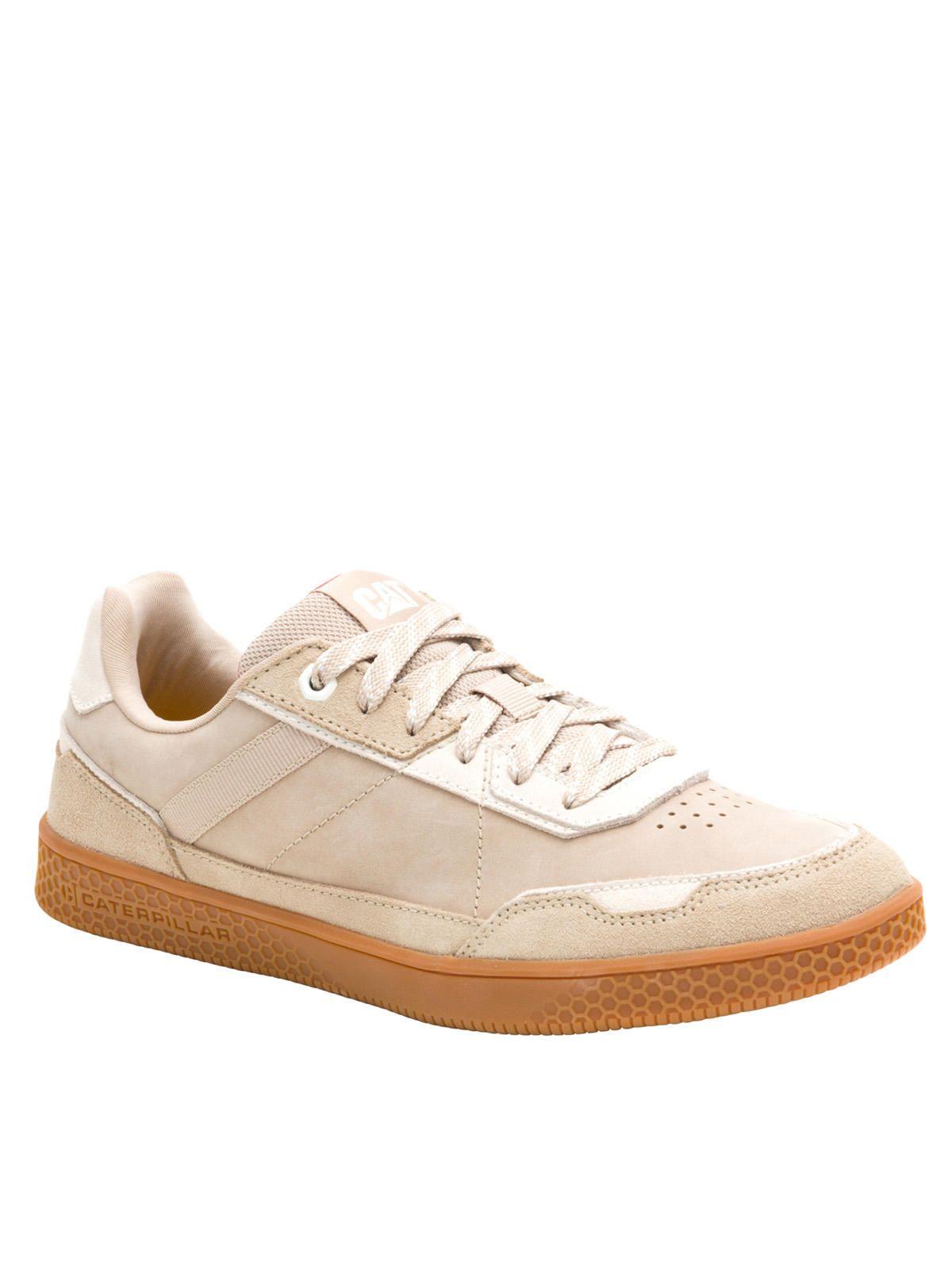 Zapatilla Pause Retro Leather Hombre Beige-0