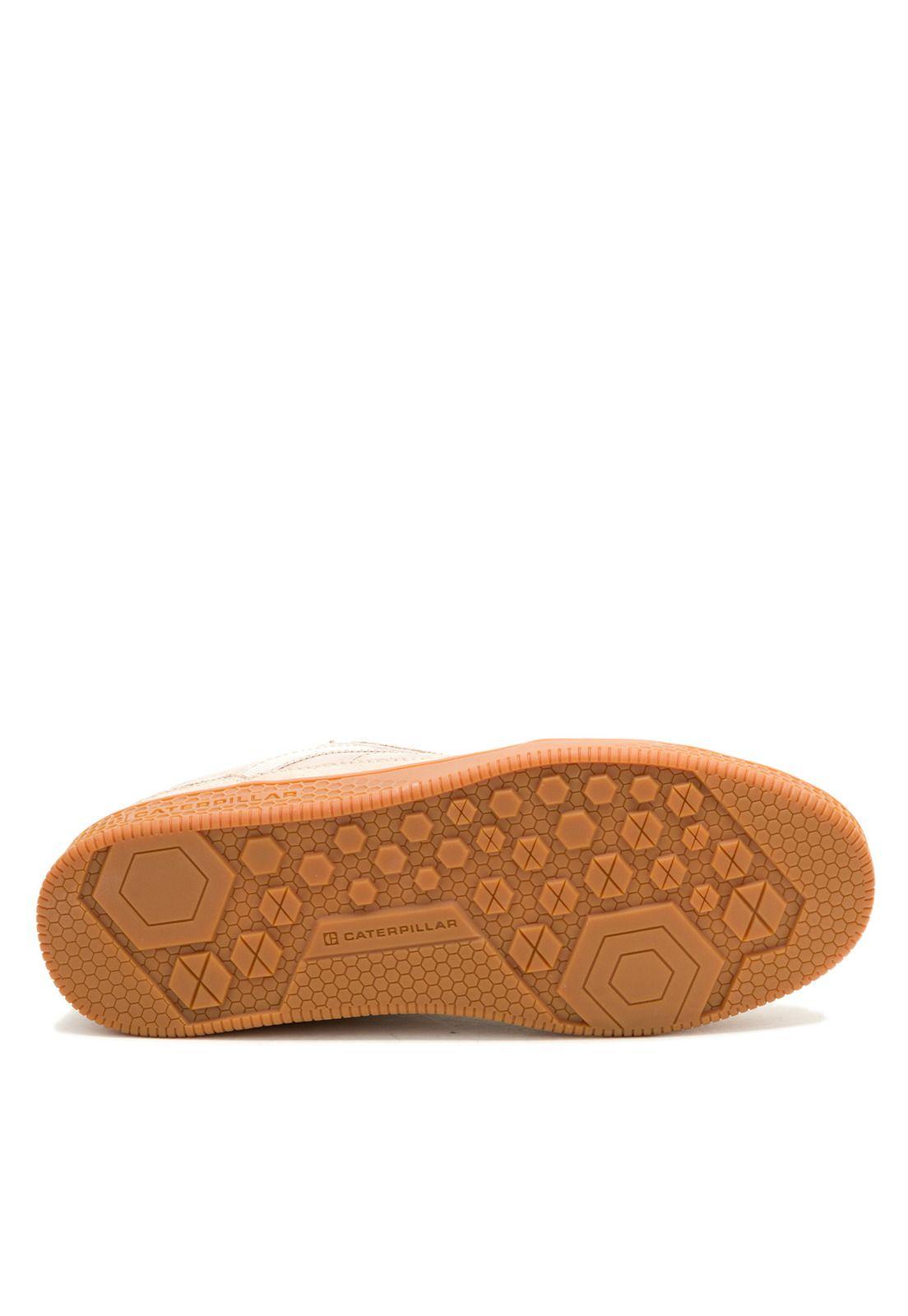 Zapatilla Pause Retro Leather Hombre Beige-7