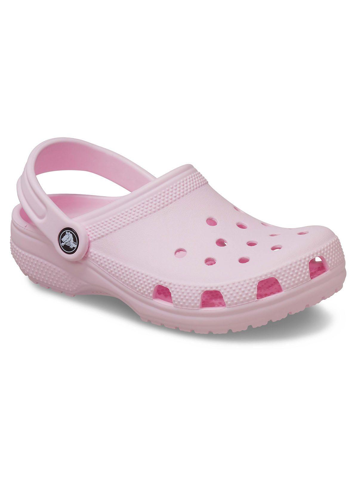 Zueco Crocs Niña Classic Clog T Rosado-6