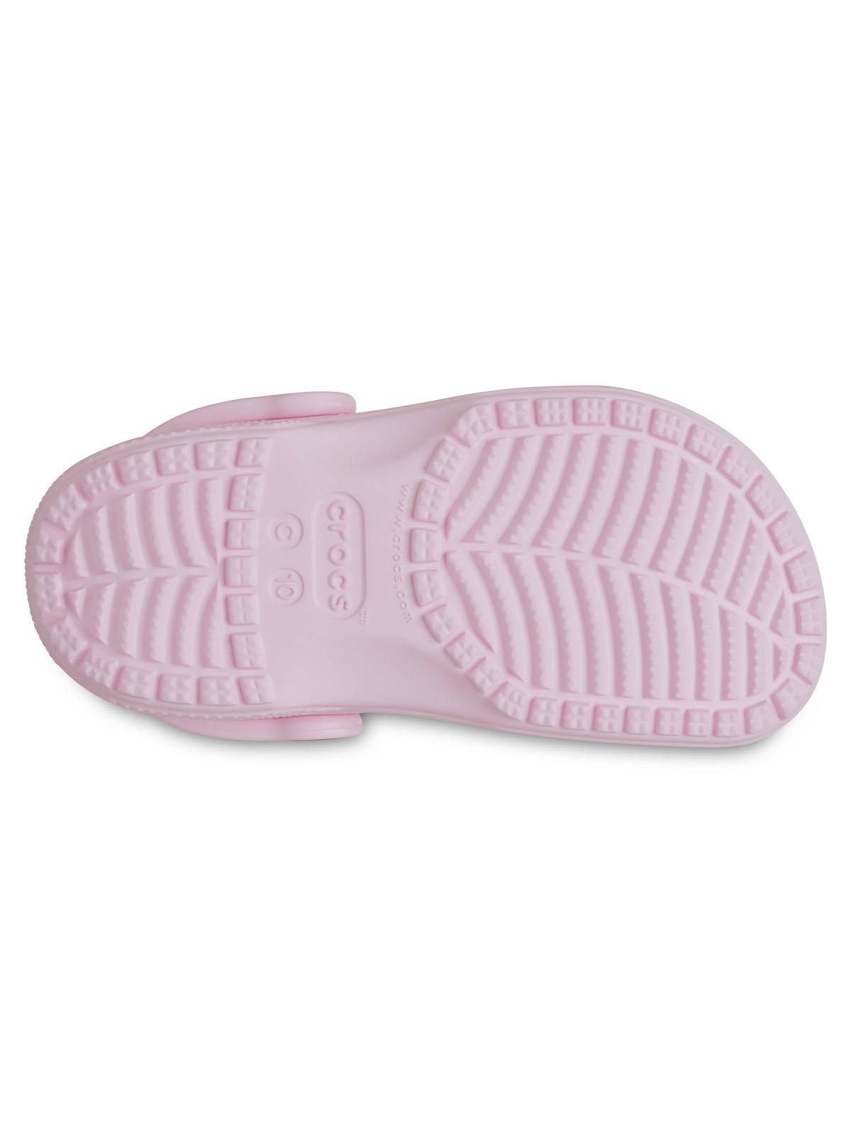 Zueco Crocs Niña Classic Clog T Rosado-5