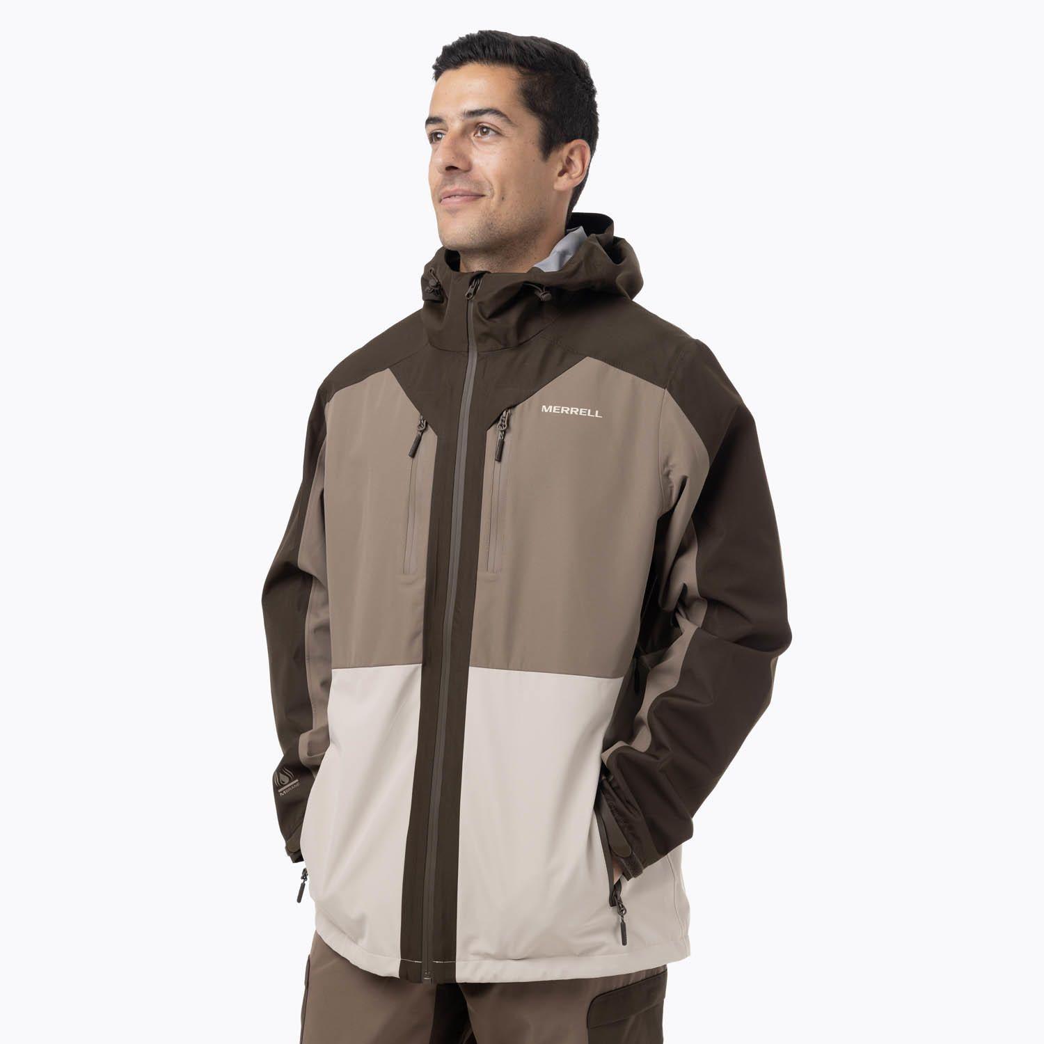 Impermeable Hombre Arkaon Hardshell Café-1