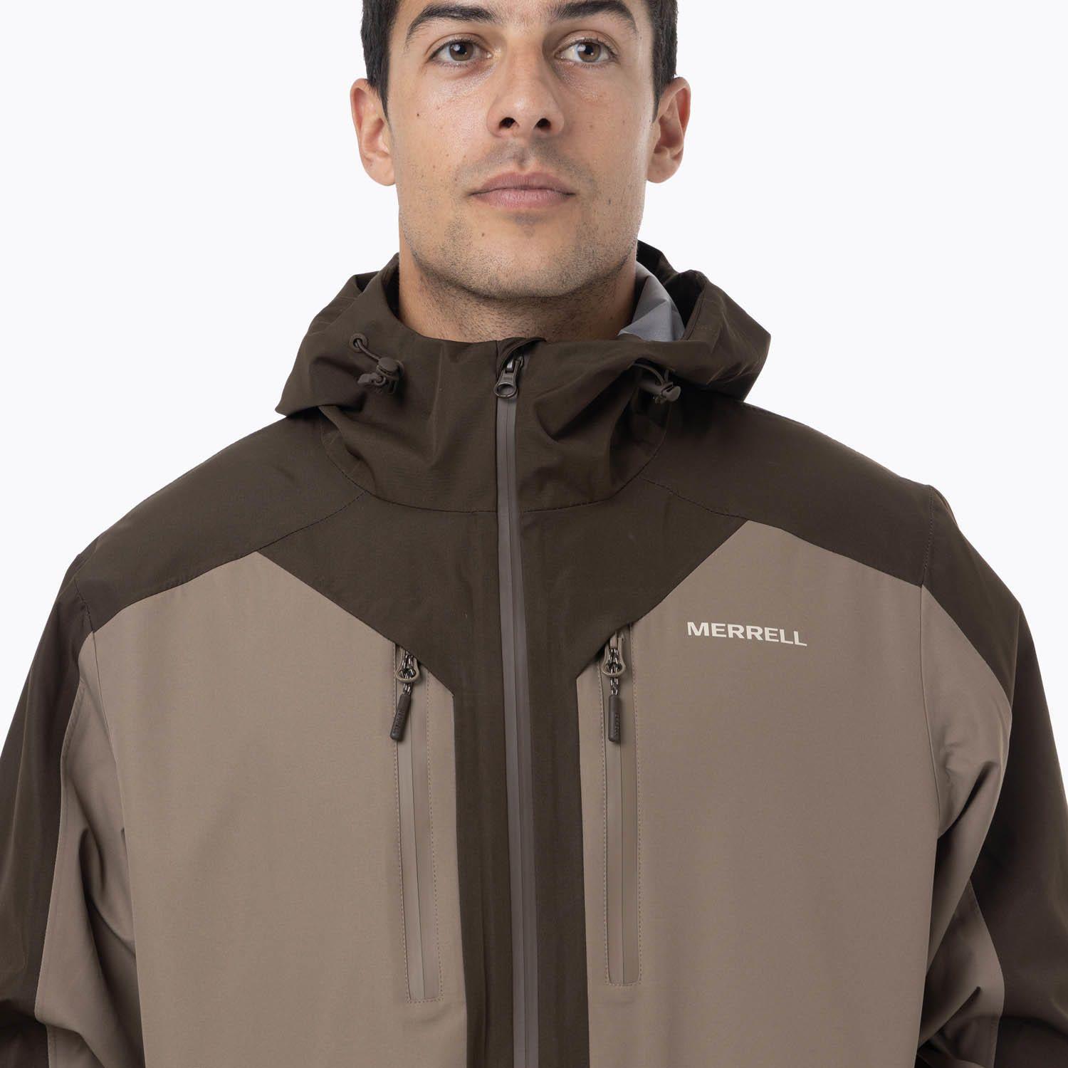 Impermeable Hombre Arkaon Hardshell Café-5