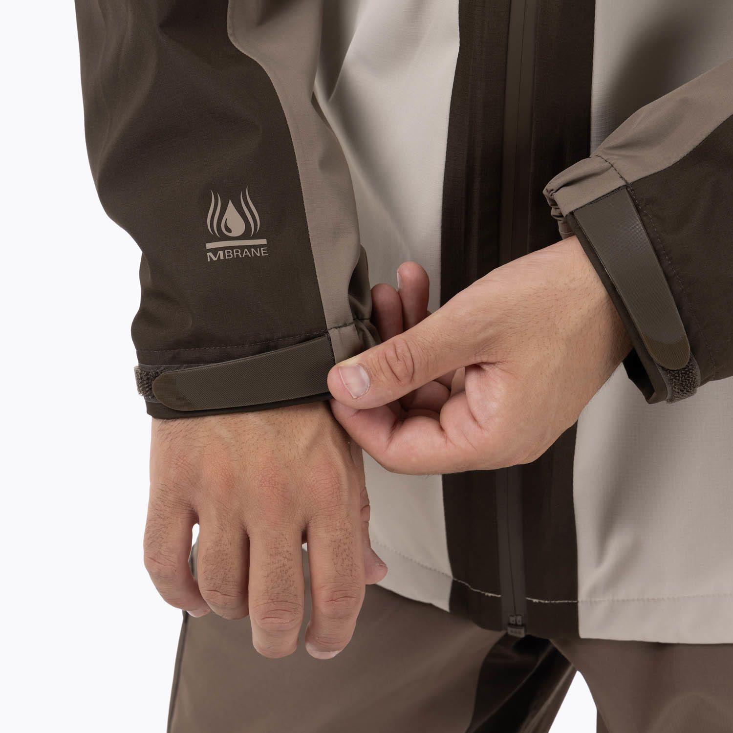 Impermeable Hombre Arkaon Hardshell Café-9