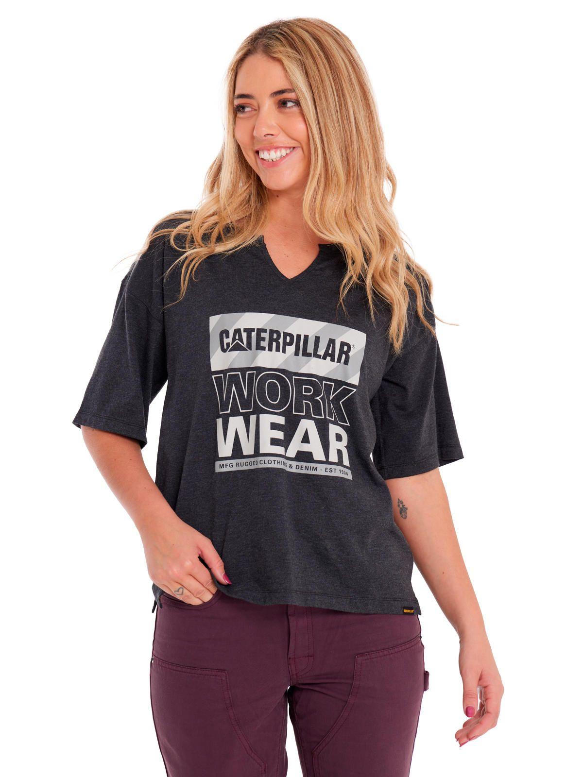 Polera Manga Corta Mujer Notch Neck Novelty2 Negro-0