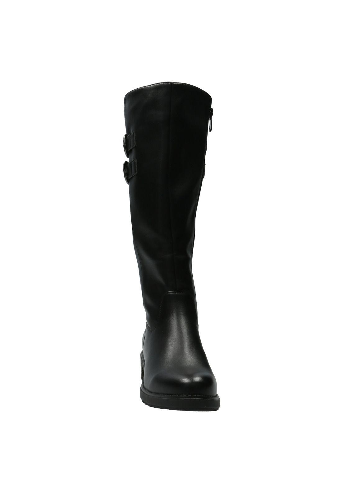 Bota Mujer Anvi Negro-2
