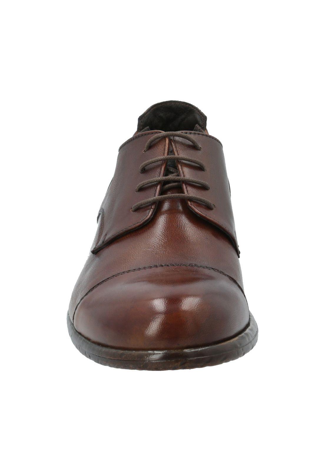 Zapato Cuero Hombre Kaduba Café-3