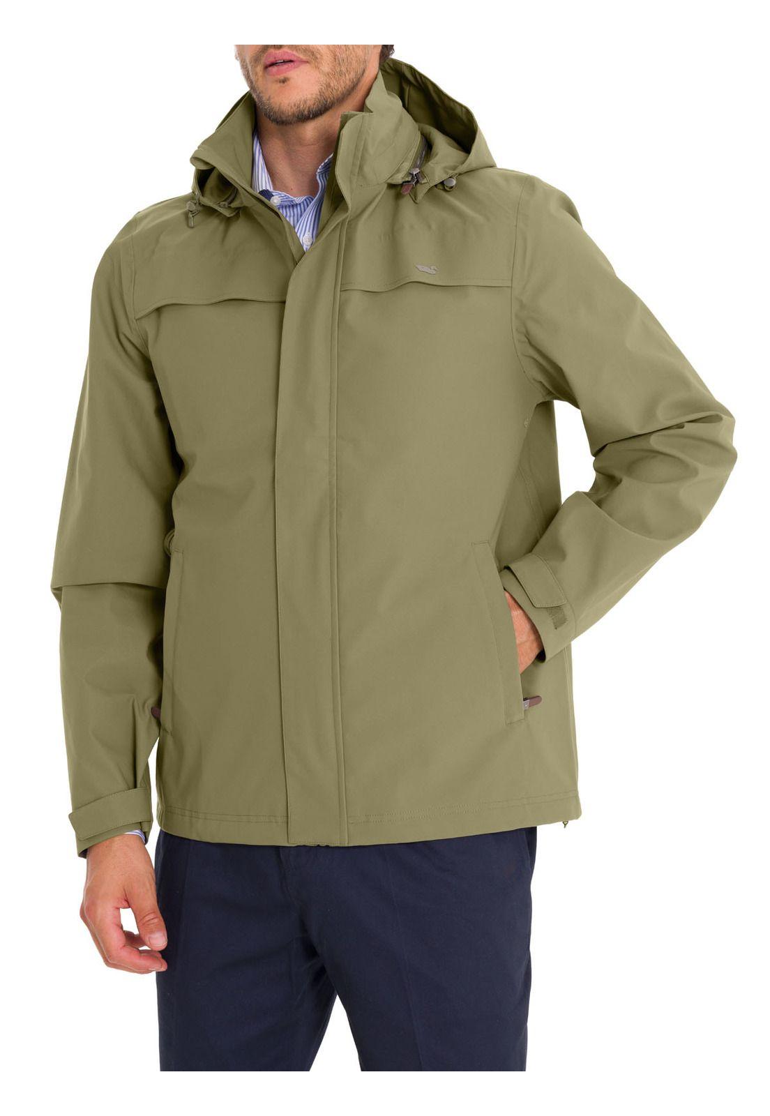 Cortaviento Hombre Rain Verde-4