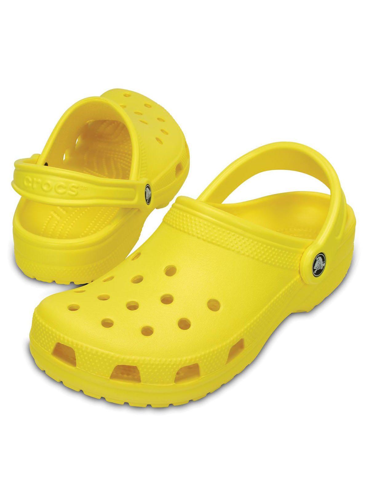 Zueco Crocs Hombre Classic Clog Amarillo-3