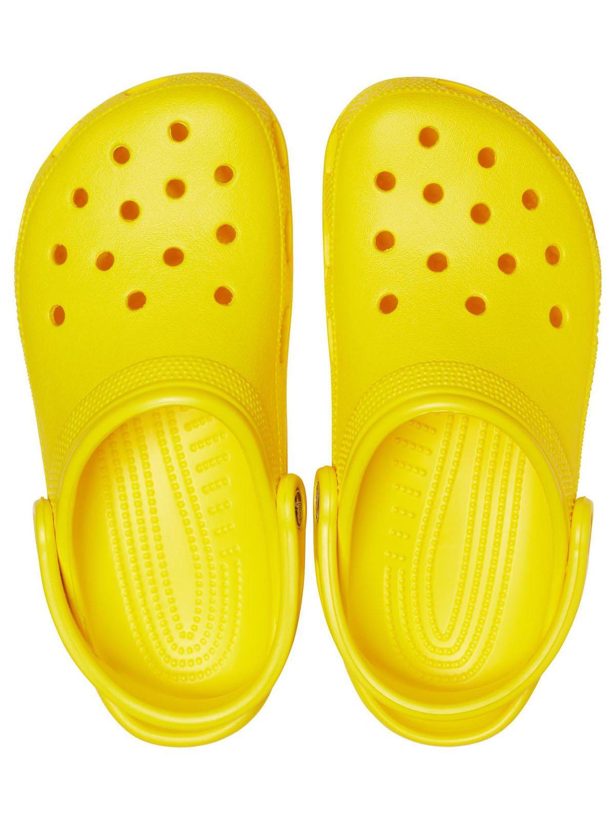 Zueco Crocs Hombre Classic Clog Amarillo-4