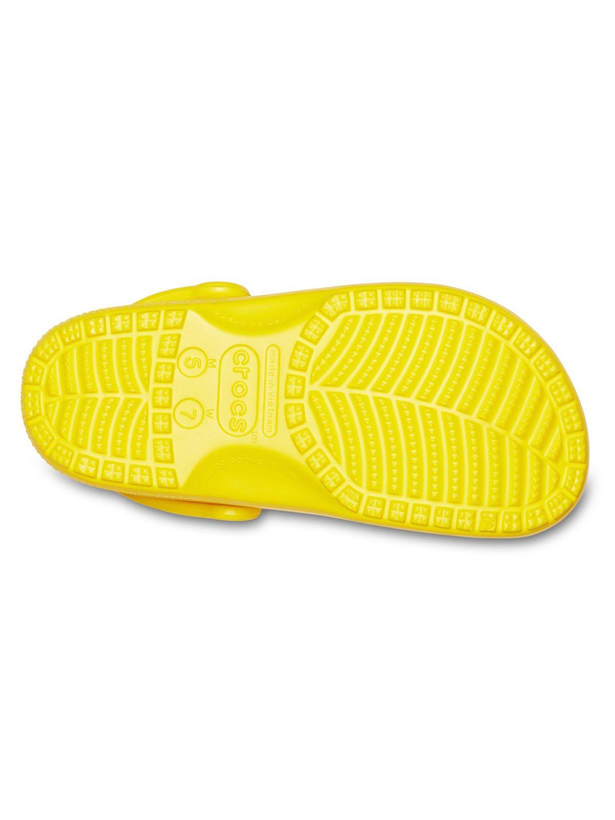 Zueco Crocs Hombre Classic Clog Amarillo-5