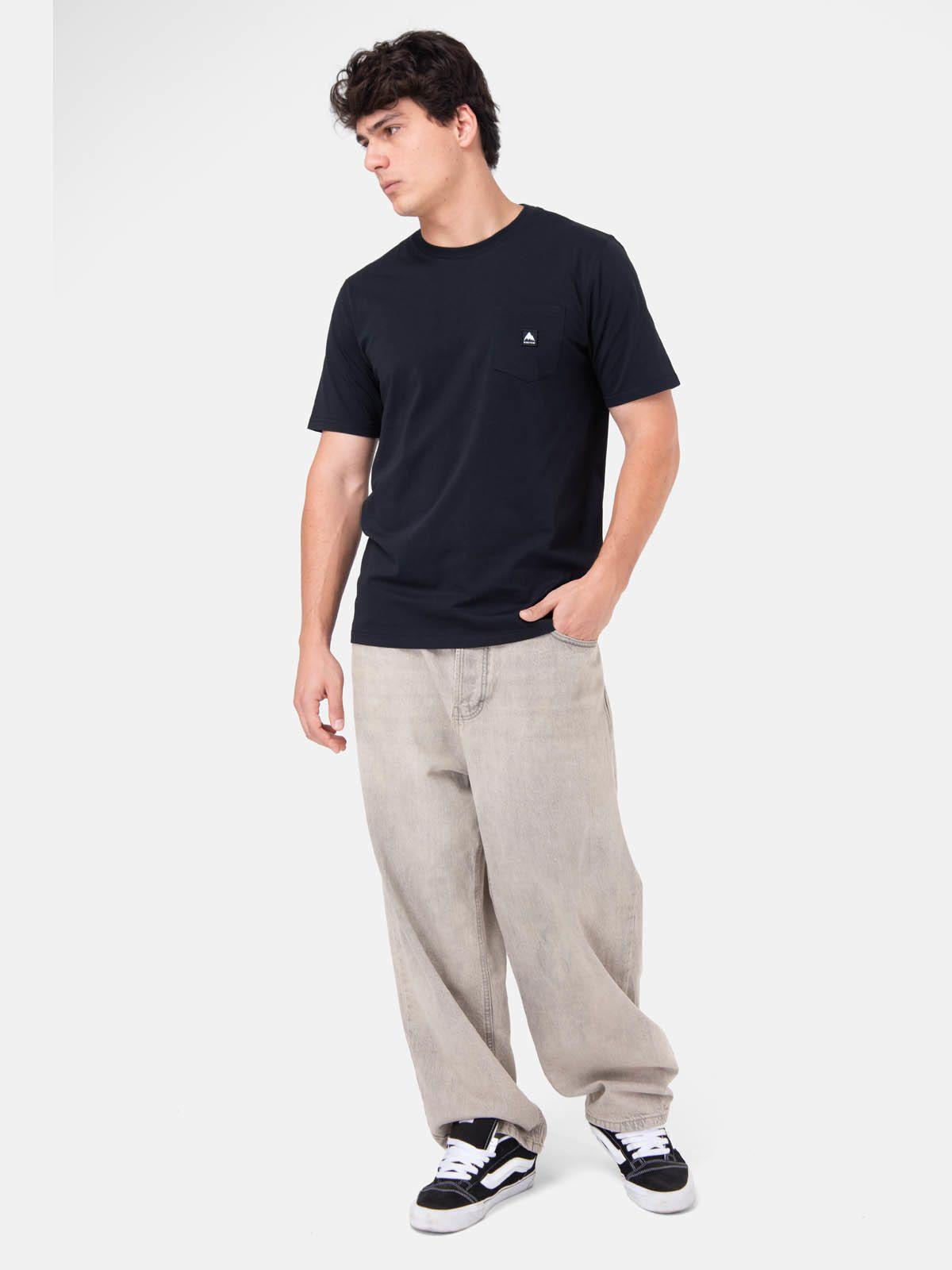 Polera M/C Hombre Colfax Negro-4