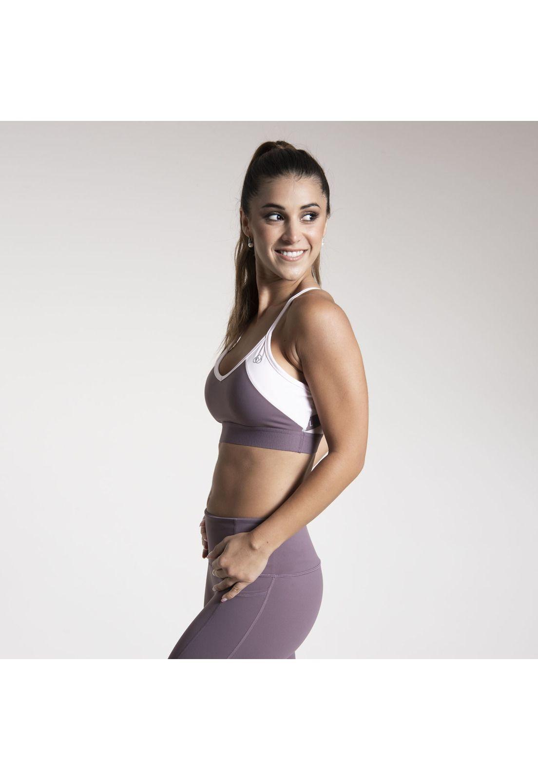 Peto Mujer Logo Sport Bra Uva-1